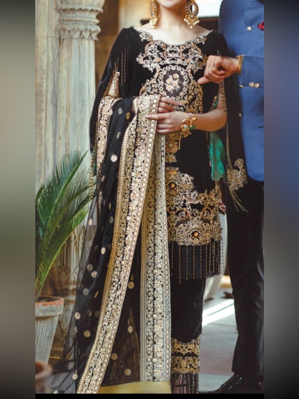 Pakistani designer suit